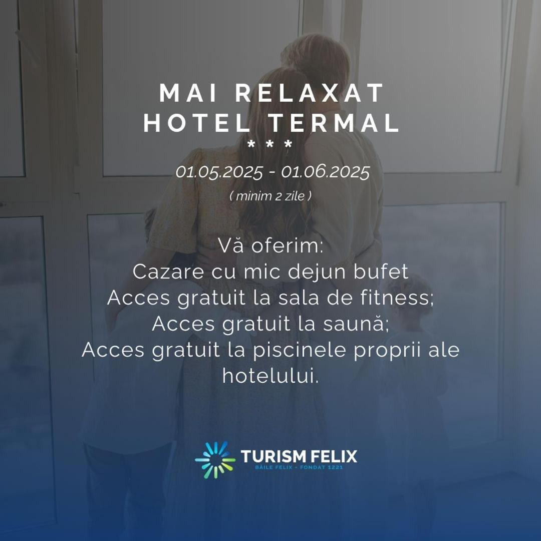 Hotel Termal Băile Felix Exteriér fotografie